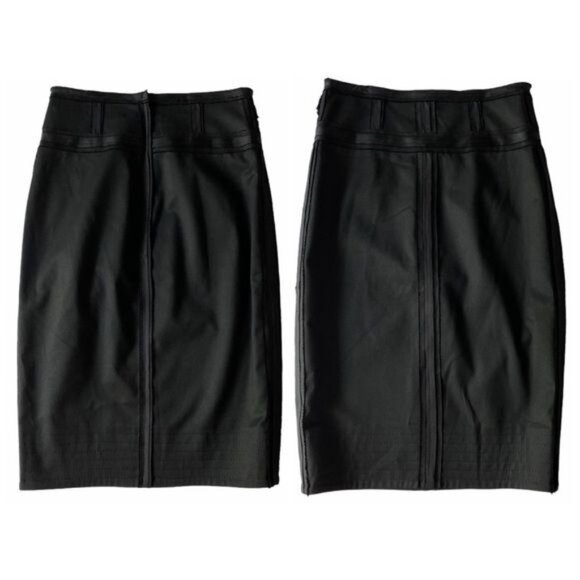 Robert Rodriguez ribbon trimmed pencil skirt Black color Size 10 - Picture 1 of 10